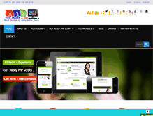 Tablet Screenshot of a2zwebdesign.com